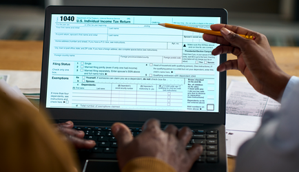 Tax preparation service